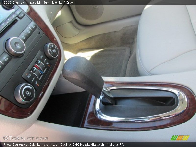 Summit White / Gray 2010 Chevrolet Impala LT