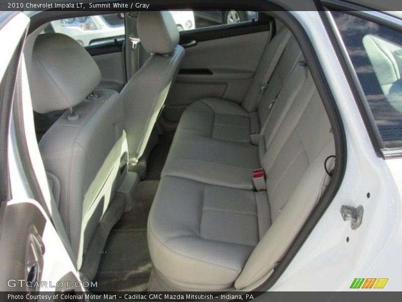 Summit White / Gray 2010 Chevrolet Impala LT