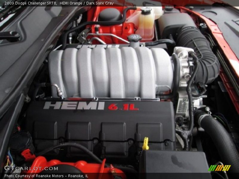  2009 Challenger SRT8 Engine - 6.1 Liter SRT HEMI OHV 16-Valve V8