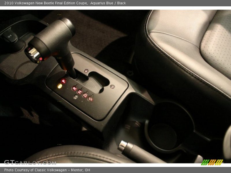  2010 New Beetle Final Edition Coupe 6 Speed Tiptronic Automatic Shifter