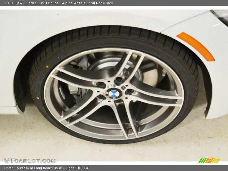 Alpine White / Coral Red/Black 2013 BMW 3 Series 335is Coupe