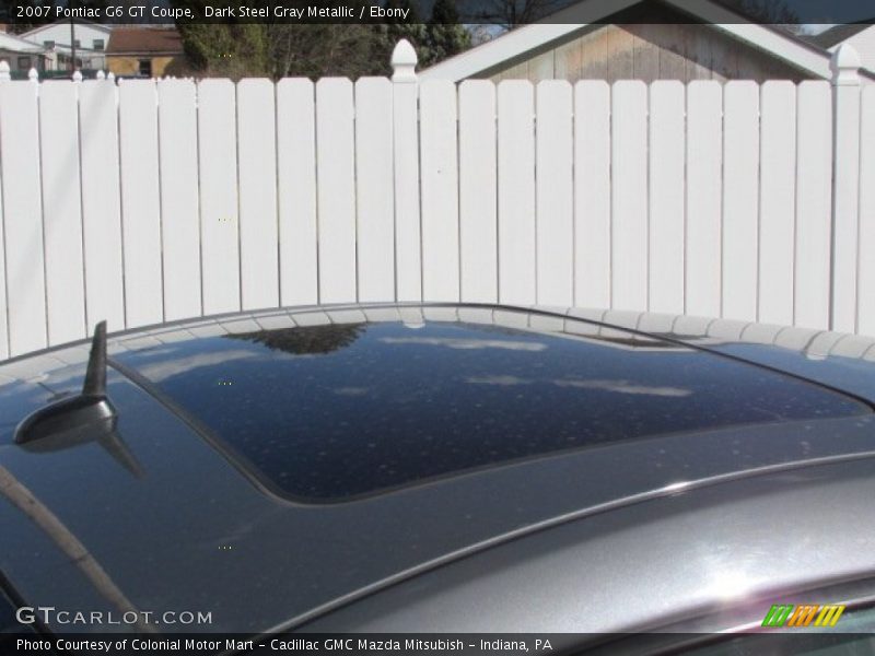Dark Steel Gray Metallic / Ebony 2007 Pontiac G6 GT Coupe