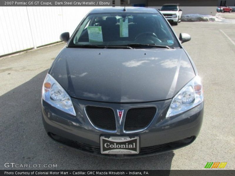 Dark Steel Gray Metallic / Ebony 2007 Pontiac G6 GT Coupe