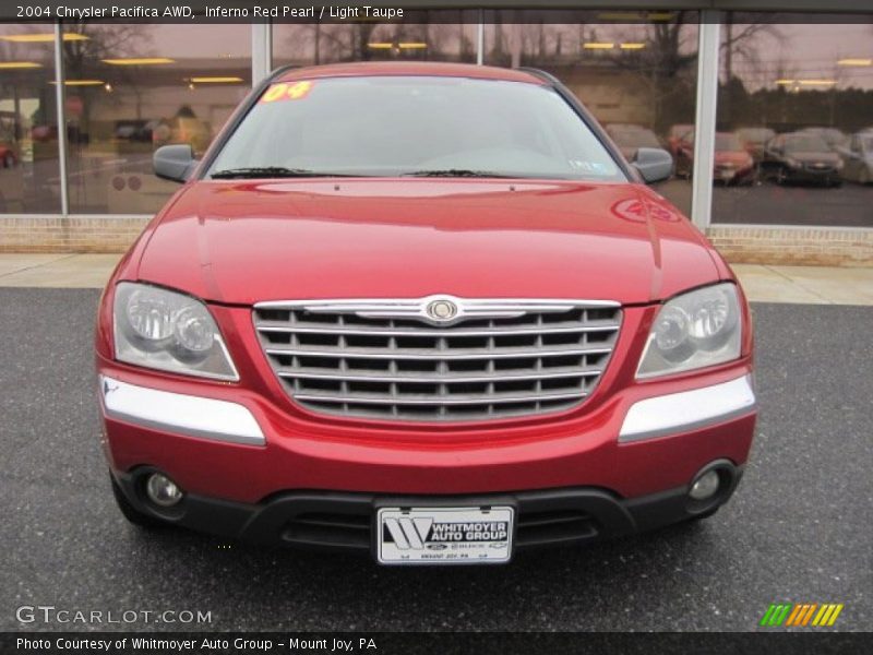 Inferno Red Pearl / Light Taupe 2004 Chrysler Pacifica AWD