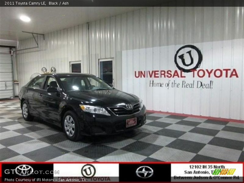 Black / Ash 2011 Toyota Camry LE