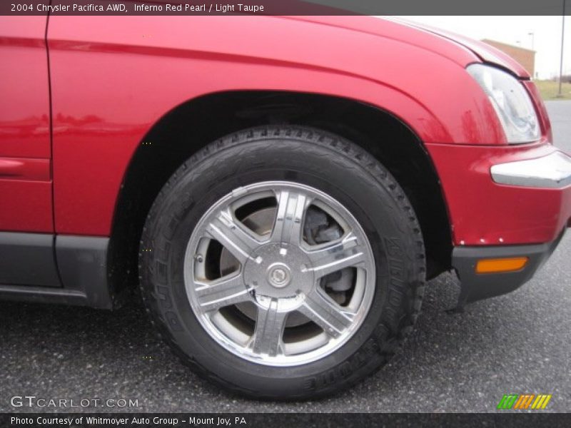 Inferno Red Pearl / Light Taupe 2004 Chrysler Pacifica AWD