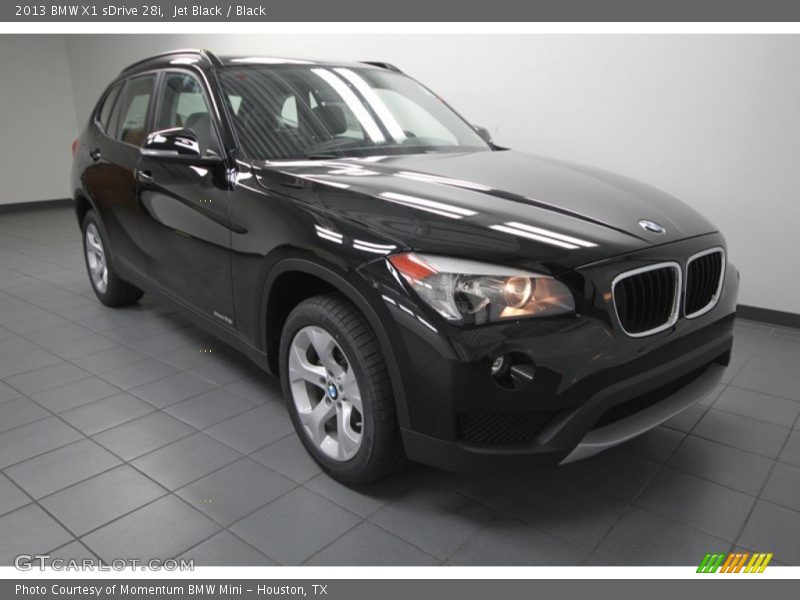 Jet Black / Black 2013 BMW X1 sDrive 28i