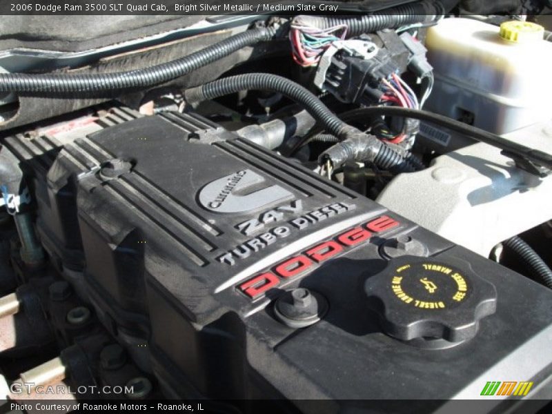  2006 Ram 3500 SLT Quad Cab Engine - 5.9L 24V HO Cummins Turbo Diesel I6