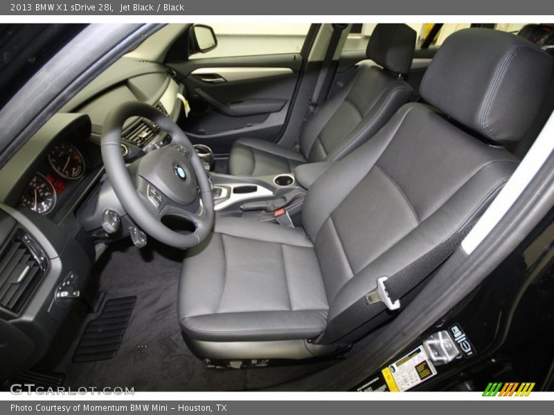 Jet Black / Black 2013 BMW X1 sDrive 28i
