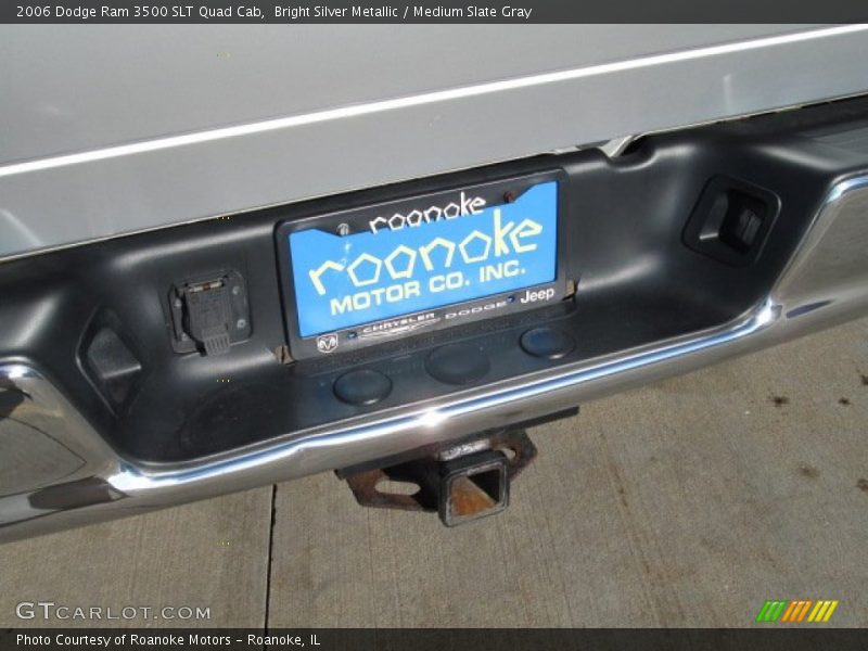 Bright Silver Metallic / Medium Slate Gray 2006 Dodge Ram 3500 SLT Quad Cab