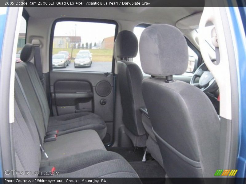 Atlantic Blue Pearl / Dark Slate Gray 2005 Dodge Ram 2500 SLT Quad Cab 4x4