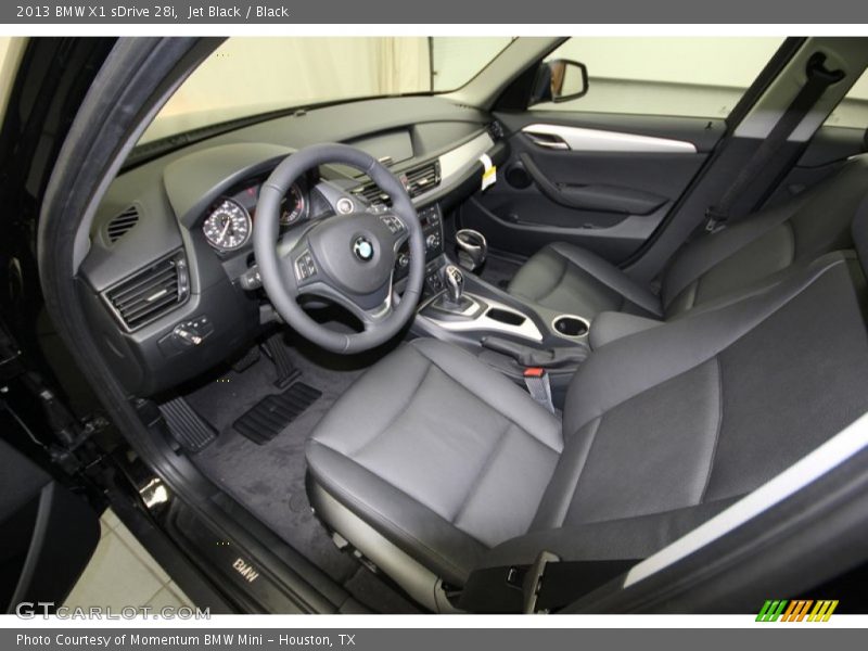 Jet Black / Black 2013 BMW X1 sDrive 28i