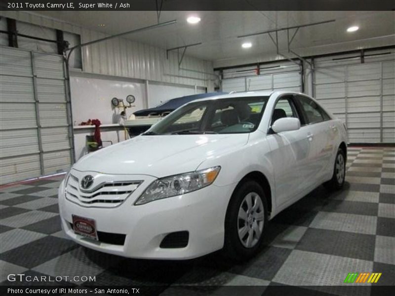 Super White / Ash 2011 Toyota Camry LE
