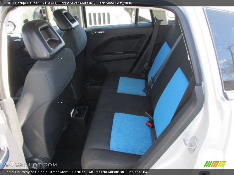 Bright Silver Metallic / Dark Slate Gray/Blue 2008 Dodge Caliber R/T AWD
