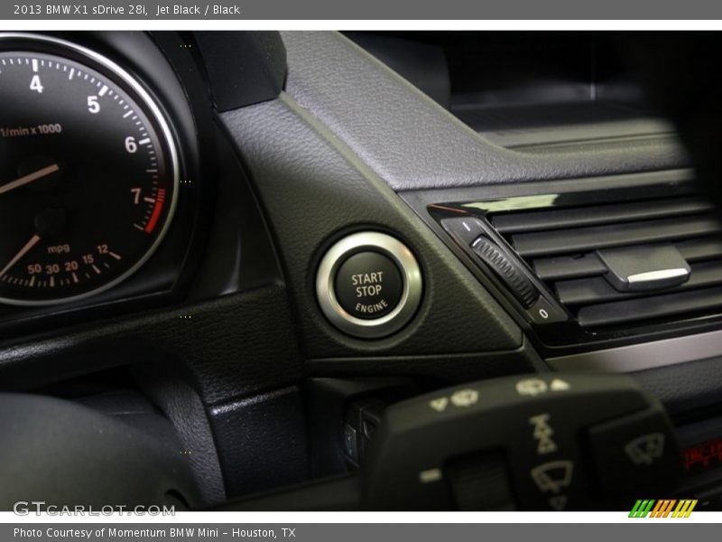 Jet Black / Black 2013 BMW X1 sDrive 28i