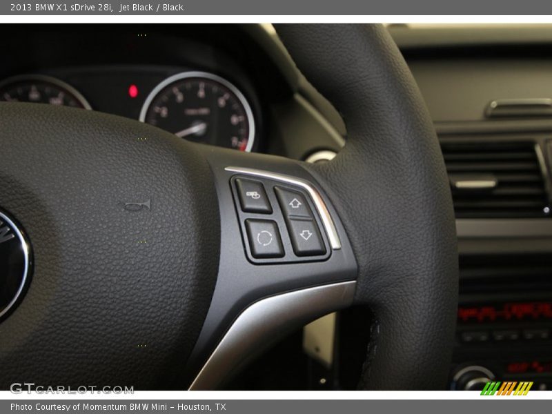 Jet Black / Black 2013 BMW X1 sDrive 28i