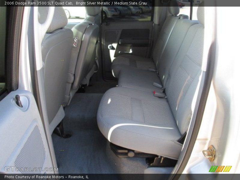 Bright Silver Metallic / Medium Slate Gray 2006 Dodge Ram 3500 SLT Quad Cab