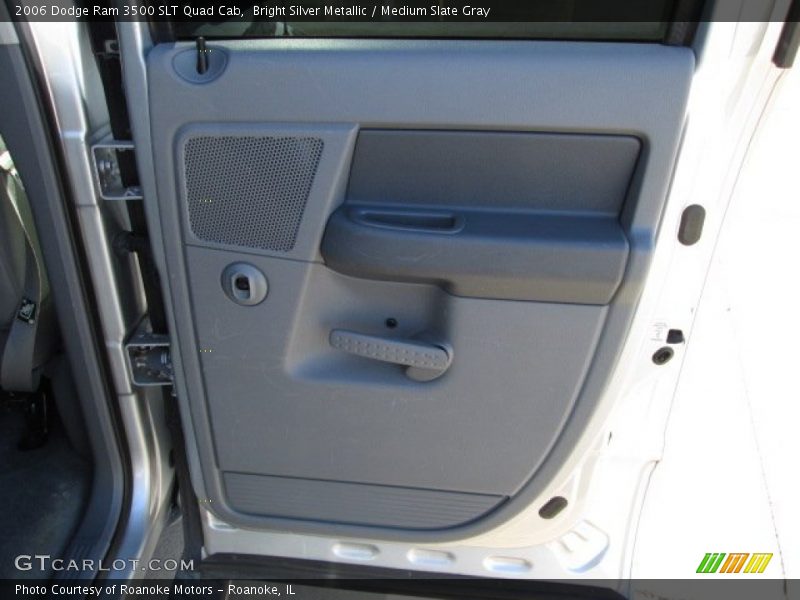 Bright Silver Metallic / Medium Slate Gray 2006 Dodge Ram 3500 SLT Quad Cab