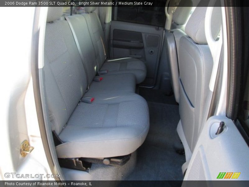 Bright Silver Metallic / Medium Slate Gray 2006 Dodge Ram 3500 SLT Quad Cab