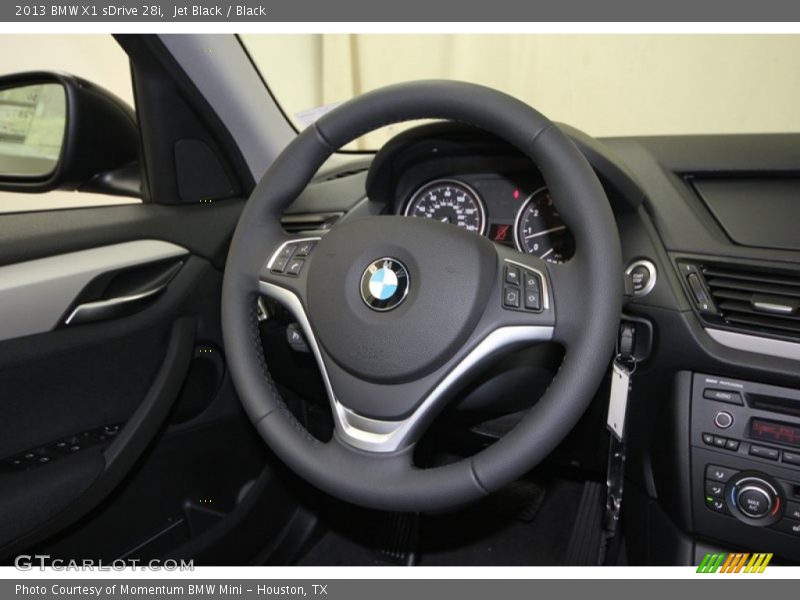 Jet Black / Black 2013 BMW X1 sDrive 28i