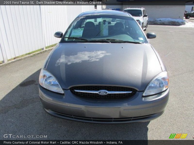 Dark Shadow Grey Metallic / Medium Graphite 2003 Ford Taurus SE