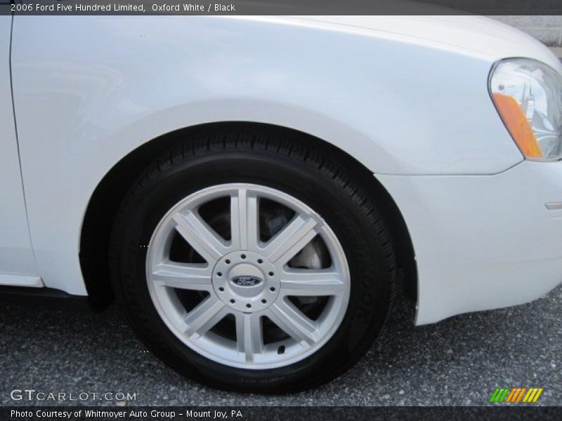 Oxford White / Black 2006 Ford Five Hundred Limited