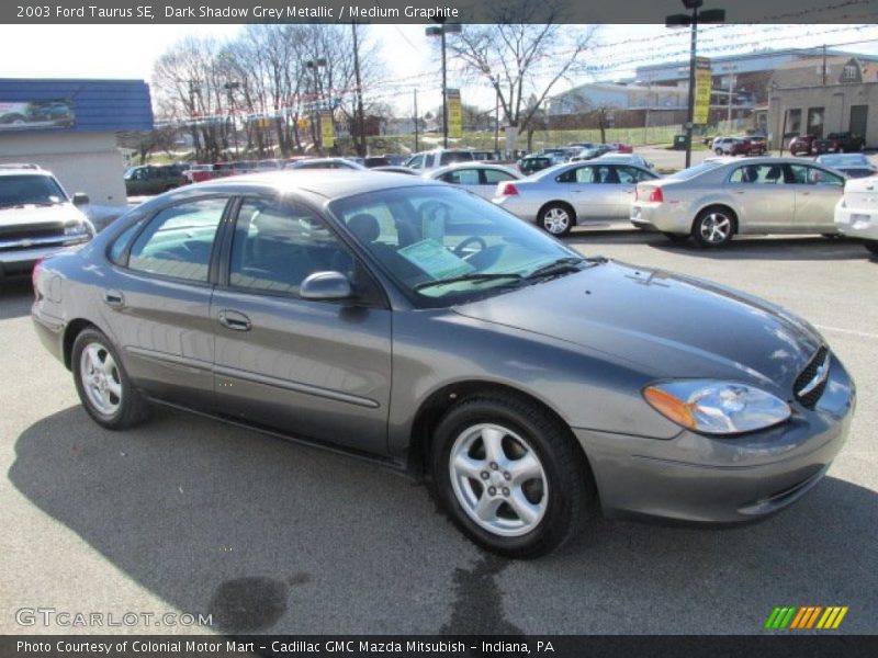 Dark Shadow Grey Metallic / Medium Graphite 2003 Ford Taurus SE