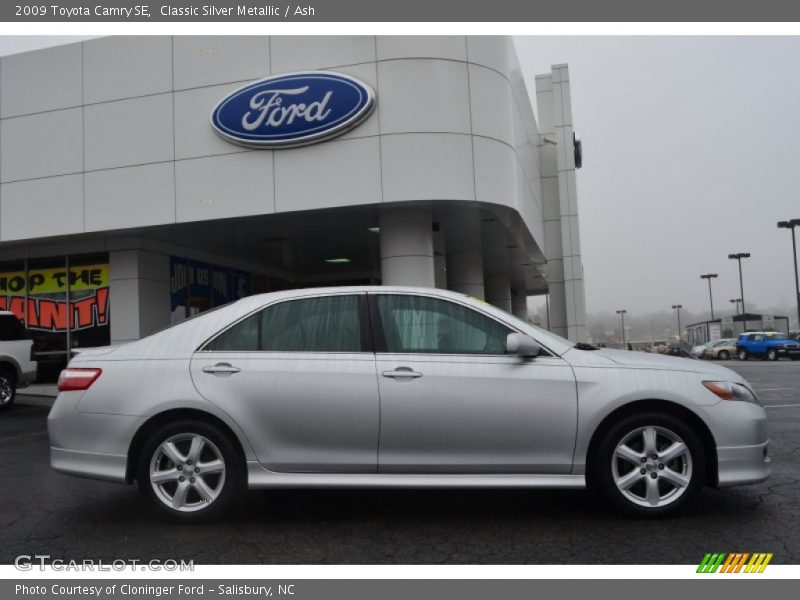 Classic Silver Metallic / Ash 2009 Toyota Camry SE