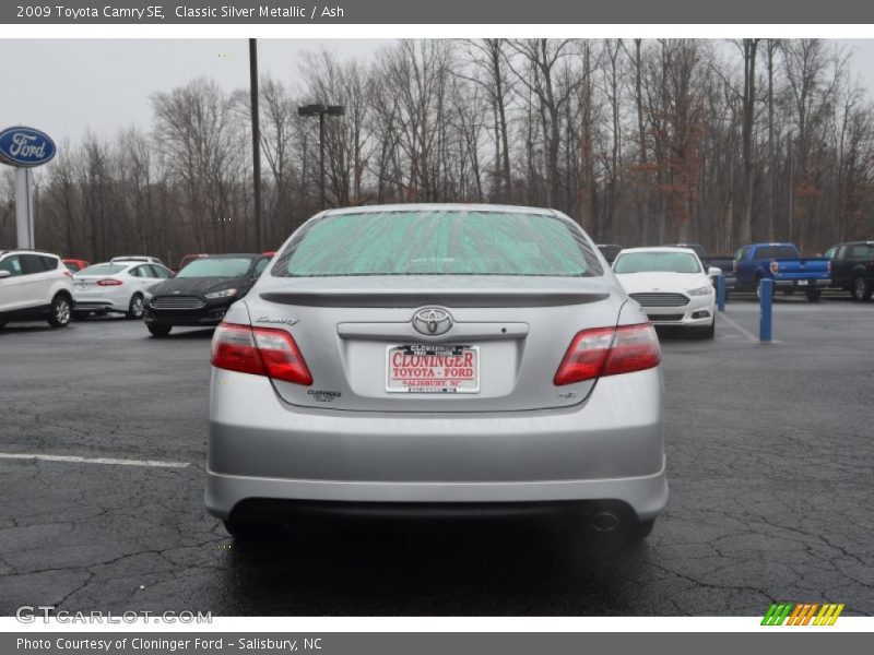 Classic Silver Metallic / Ash 2009 Toyota Camry SE