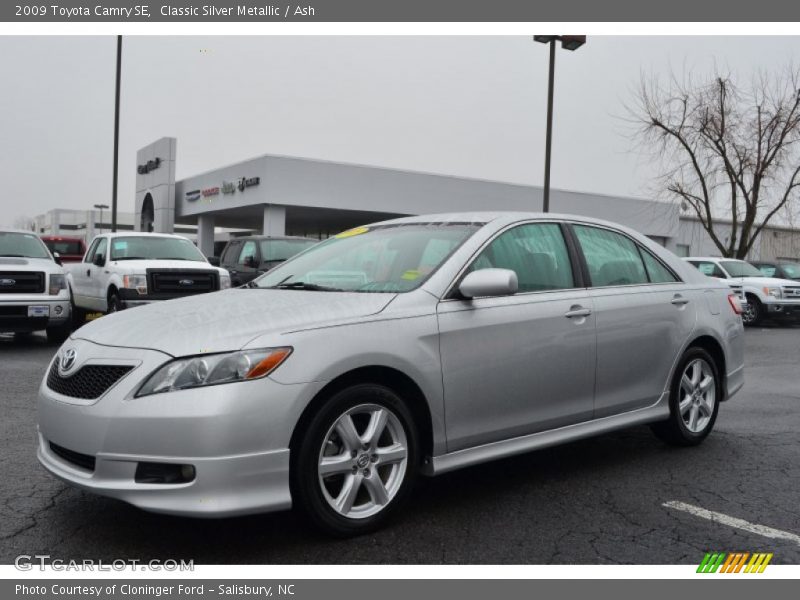 Classic Silver Metallic / Ash 2009 Toyota Camry SE