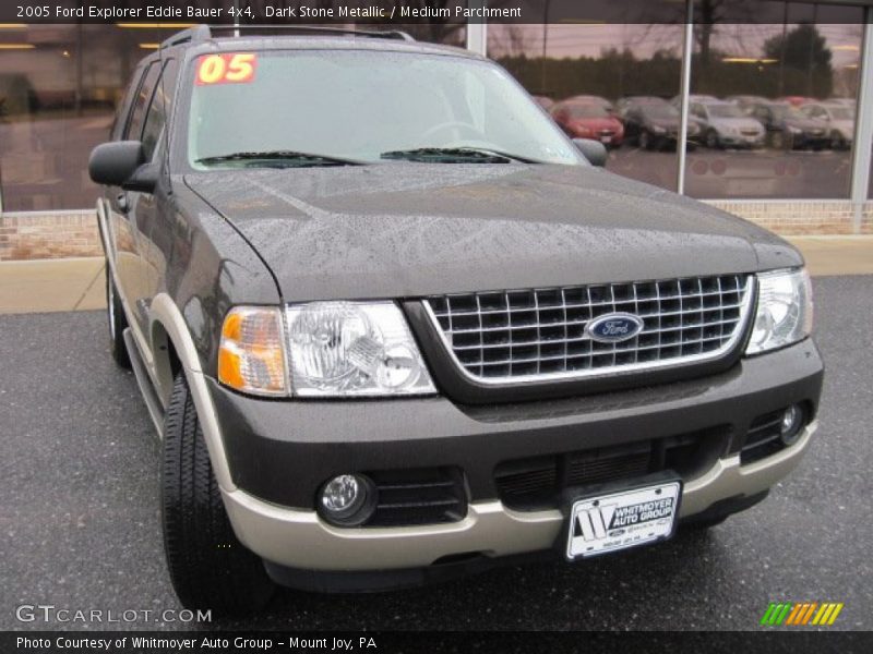 Dark Stone Metallic / Medium Parchment 2005 Ford Explorer Eddie Bauer 4x4
