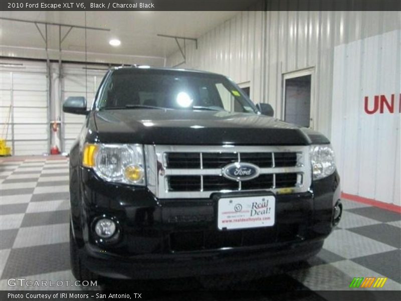 Black / Charcoal Black 2010 Ford Escape XLT V6