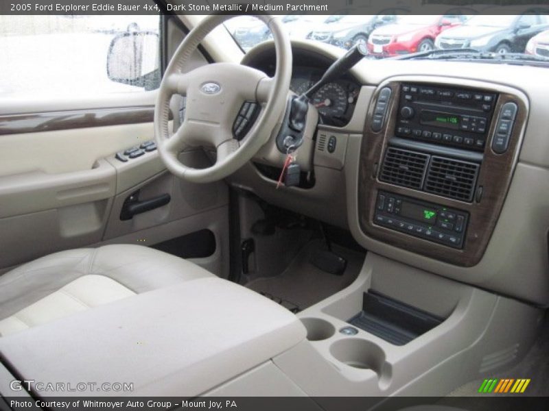 Dark Stone Metallic / Medium Parchment 2005 Ford Explorer Eddie Bauer 4x4