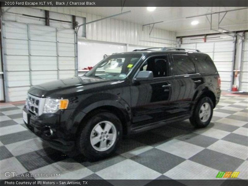 Black / Charcoal Black 2010 Ford Escape XLT V6