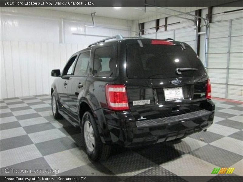 Black / Charcoal Black 2010 Ford Escape XLT V6