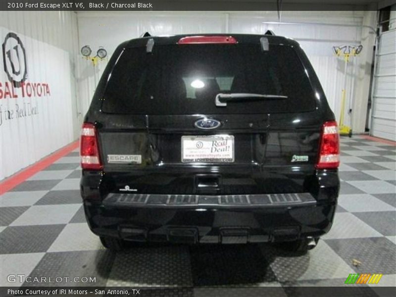 Black / Charcoal Black 2010 Ford Escape XLT V6