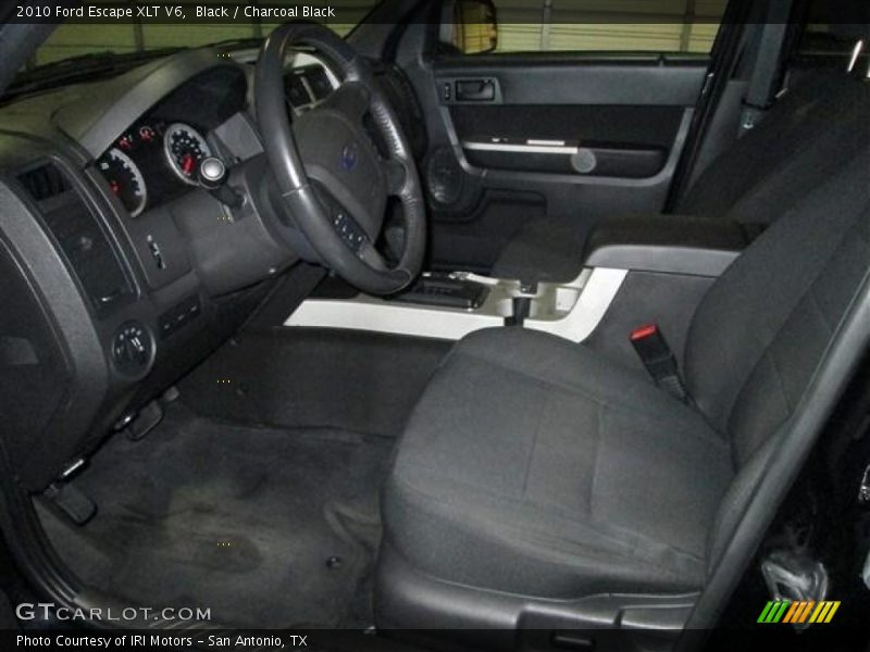 Black / Charcoal Black 2010 Ford Escape XLT V6