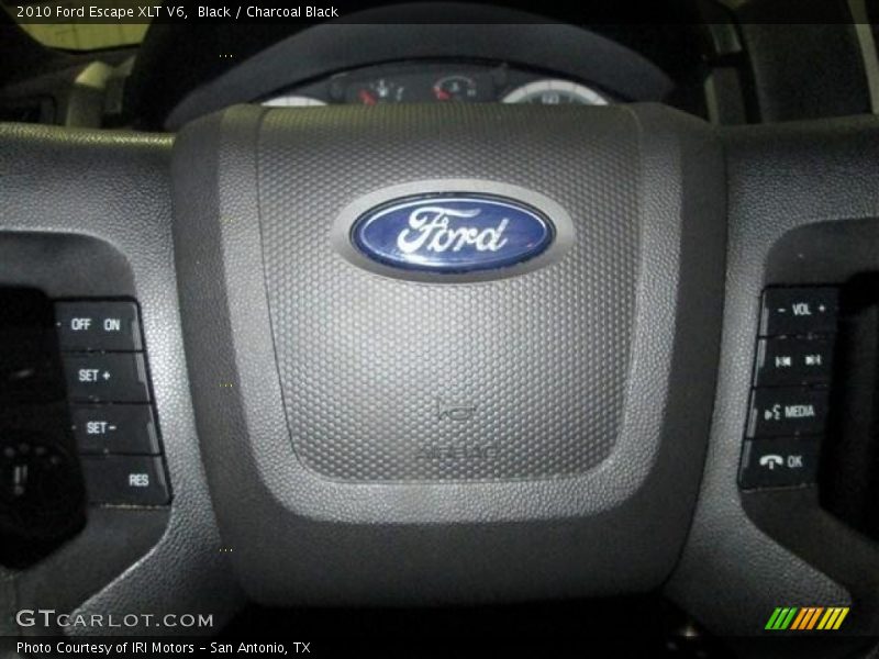 Black / Charcoal Black 2010 Ford Escape XLT V6