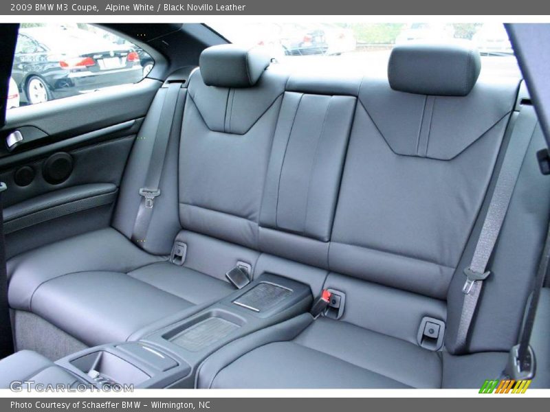Alpine White / Black Novillo Leather 2009 BMW M3 Coupe