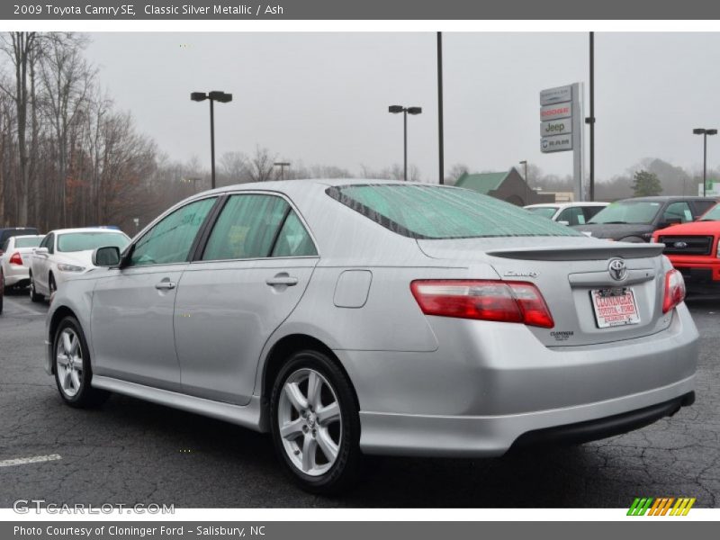 Classic Silver Metallic / Ash 2009 Toyota Camry SE