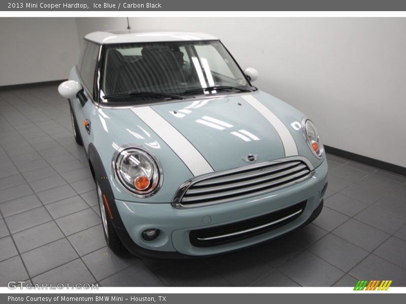Ice Blue / Carbon Black 2013 Mini Cooper Hardtop