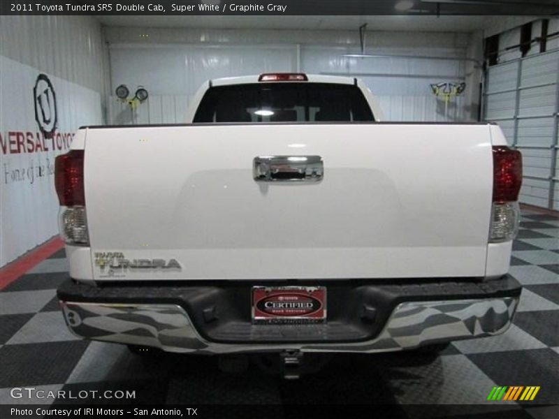 Super White / Graphite Gray 2011 Toyota Tundra SR5 Double Cab
