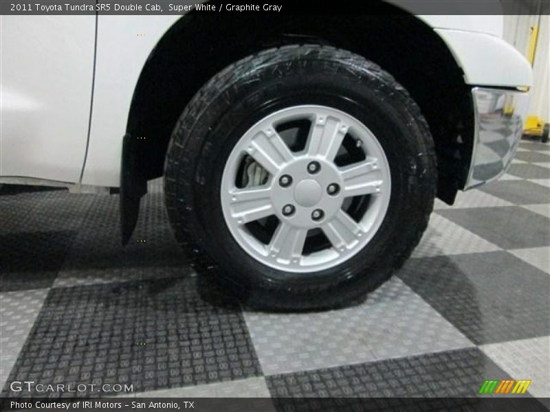 Super White / Graphite Gray 2011 Toyota Tundra SR5 Double Cab