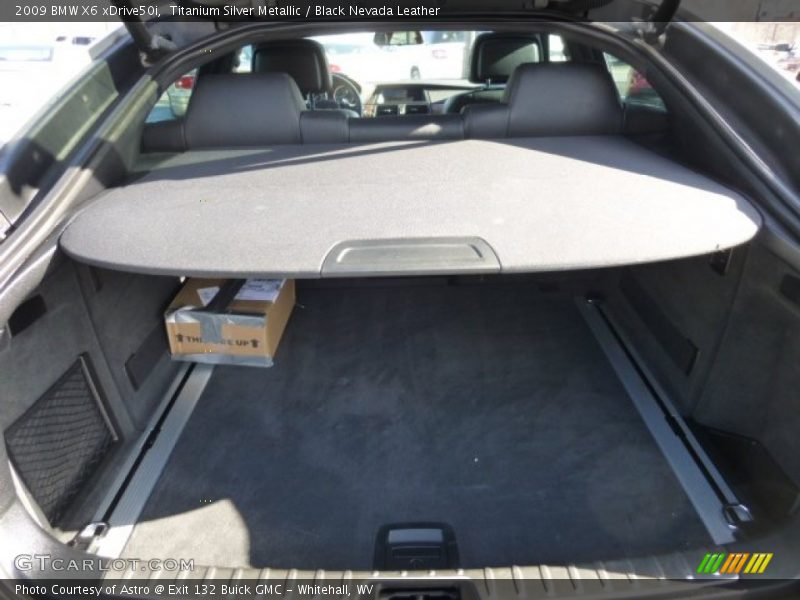  2009 X6 xDrive50i Trunk