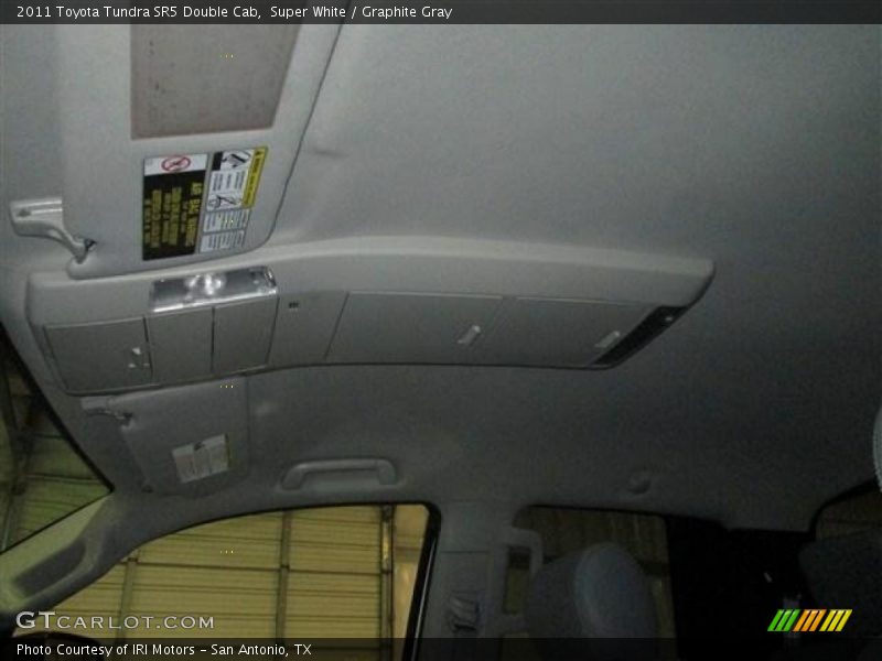 Super White / Graphite Gray 2011 Toyota Tundra SR5 Double Cab