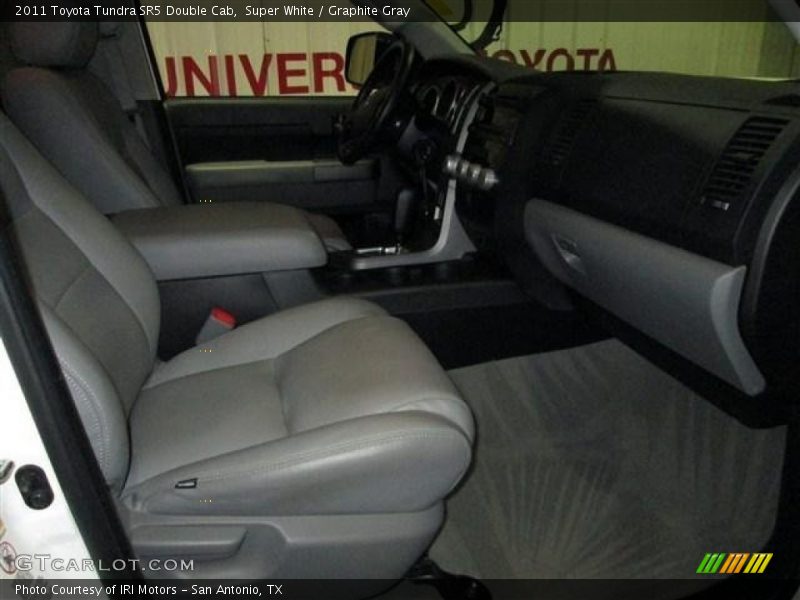 Super White / Graphite Gray 2011 Toyota Tundra SR5 Double Cab