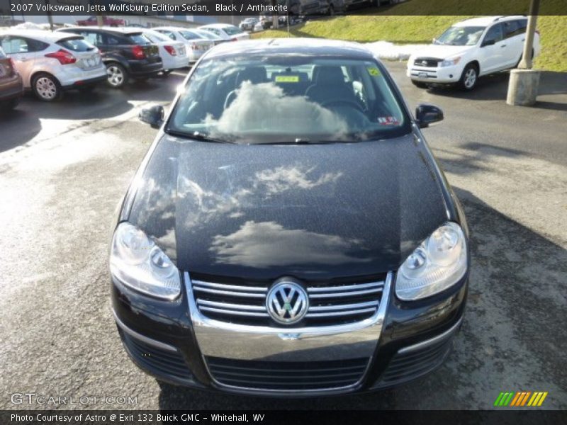 Black / Anthracite 2007 Volkswagen Jetta Wolfsburg Edition Sedan