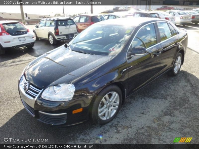Black / Anthracite 2007 Volkswagen Jetta Wolfsburg Edition Sedan