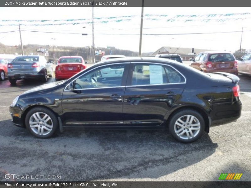 Black / Anthracite 2007 Volkswagen Jetta Wolfsburg Edition Sedan