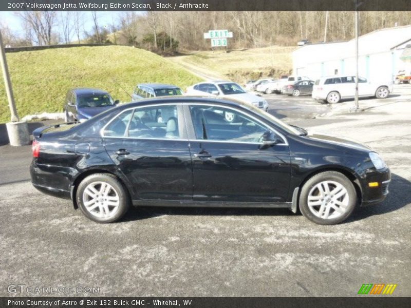 Black / Anthracite 2007 Volkswagen Jetta Wolfsburg Edition Sedan